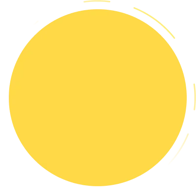 Gallery background yellow circle